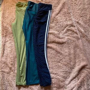 3 Pair of yoga pants for the price of 1